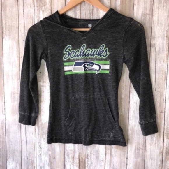 NFL Other - NFL Seattle Seahawks Kids Pullover Grey Girls Small